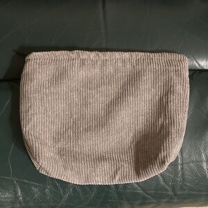 NWOT Corduroy Zipper Pouch